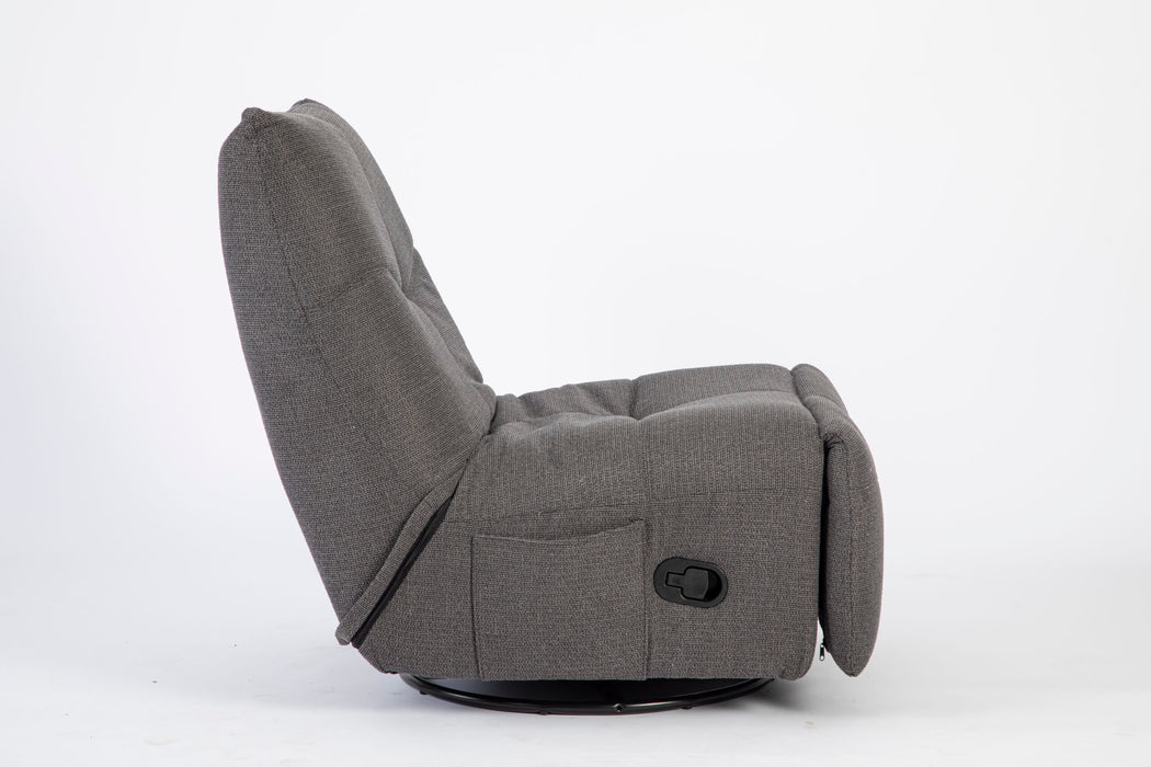Relaxfauteuil Lazy Antraciet
