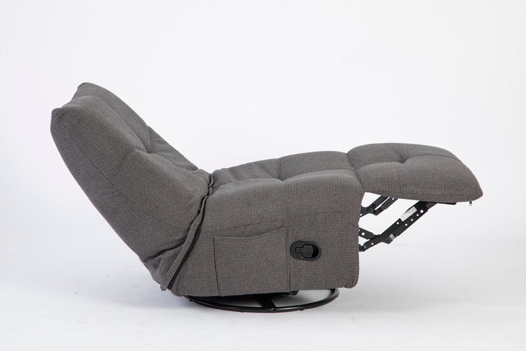 Relaxfauteuil Lazy Antraciet