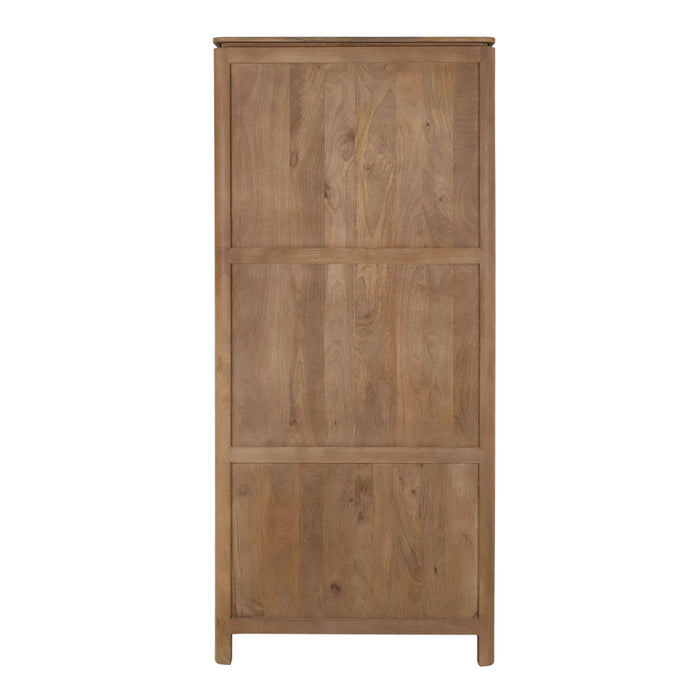 Kabinetkast Dallas Naturel Mangohout 90 cm