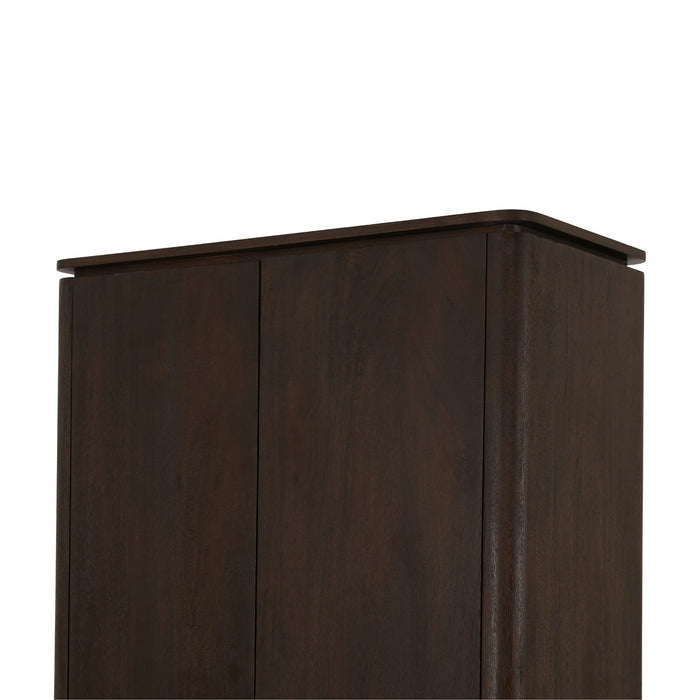 Kabinetkast Dallas Naturel Mangohout 90 cm