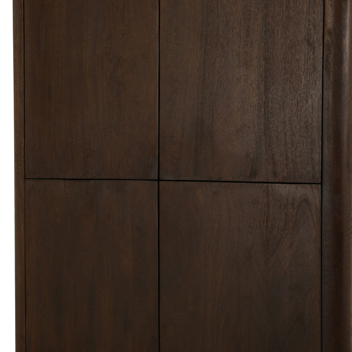Kabinetkast Dallas Naturel Mangohout 90 cm