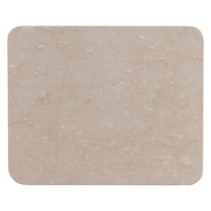 Inglegplank Boekenkast Dallas Beige Marmer Set van 2