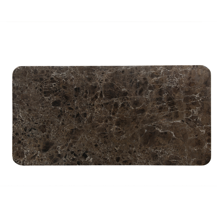 Bovenblad Dallas Bruin Marmer 90 cm