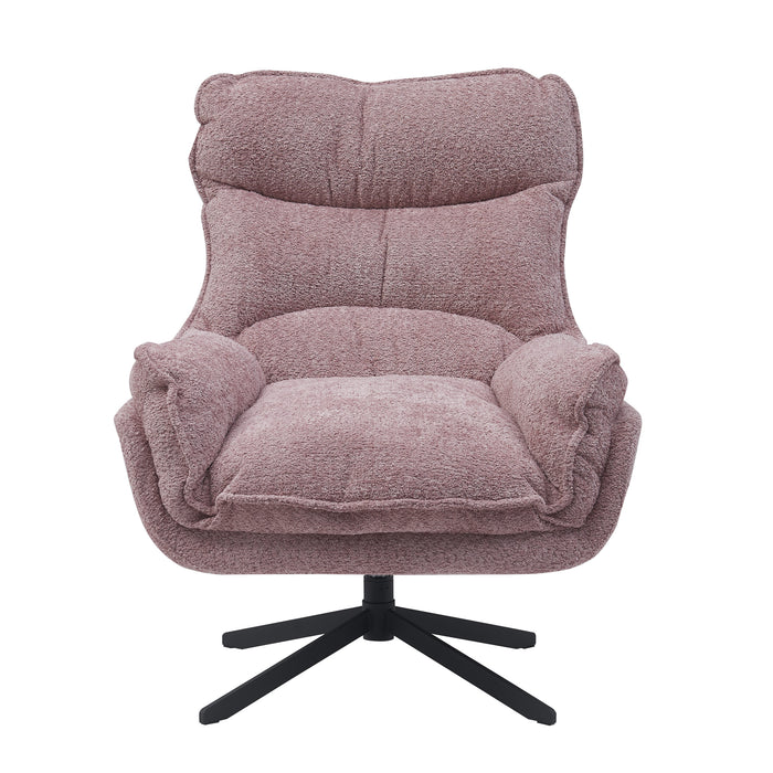 Draaibare fauteuil Vera Roze