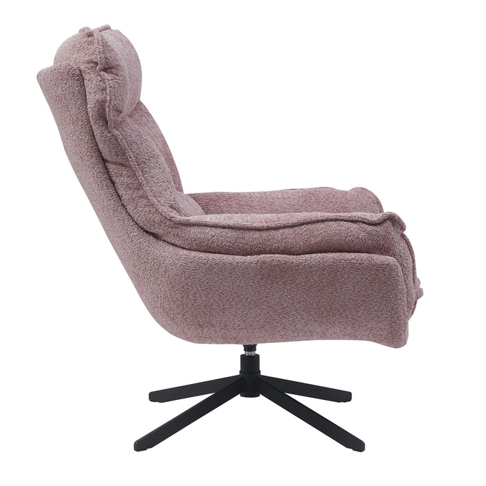 Draaibare fauteuil Vera Roze