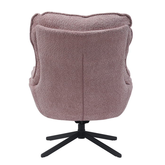 Draaibare fauteuil Vera Roze
