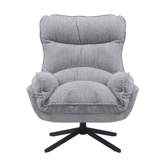 Draaibare fauteuil Vera Lichtgrijs