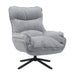 Draaibare fauteuil Vera Lichtgrijs