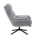Draaibare fauteuil Vera Lichtgrijs