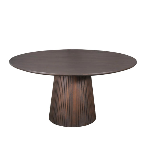 Ronde eettafel Solana Bruin Mangohout 150 cm