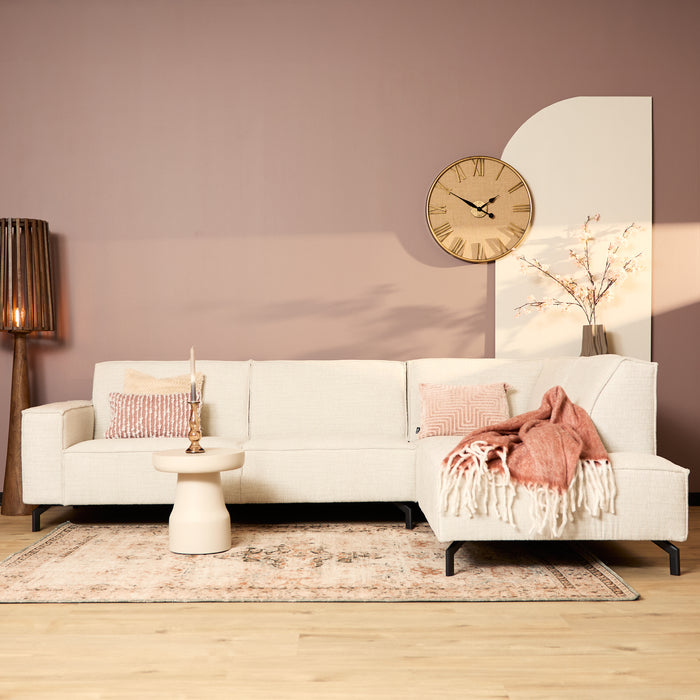 MySofa Floris Hoekbank Baltimore Beige 2,5 zits+Divan Rechts