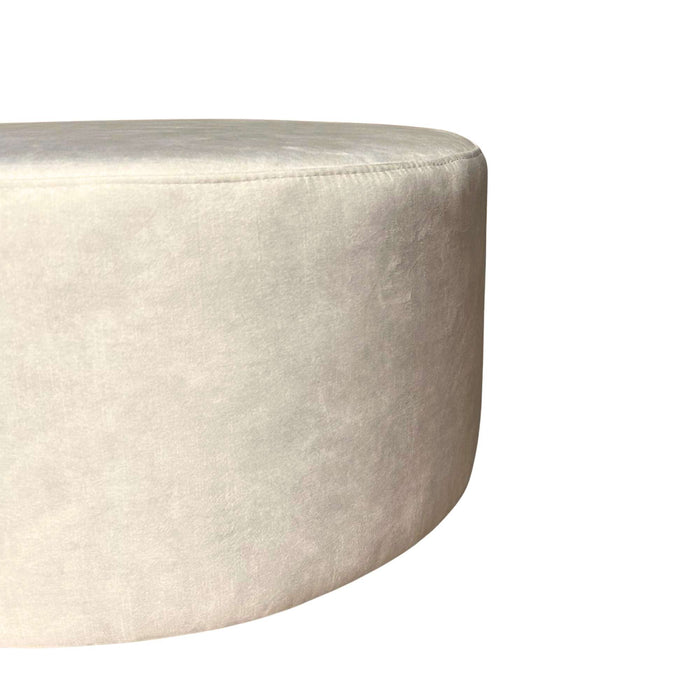 Ronde Hocker Creme 60 cm | Adore 102