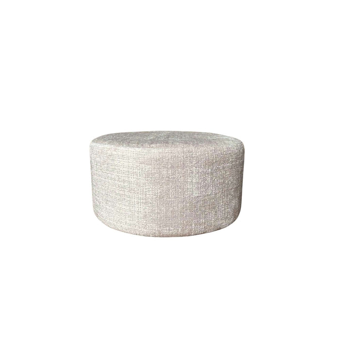 Ronde Hocker Naturel 60 cm | Cremona 02
