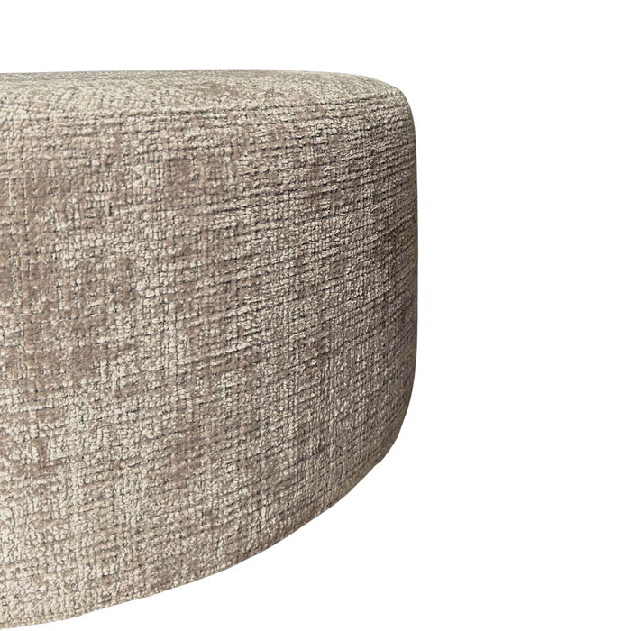 Ronde Hocker Naturel 60 cm | Cremona 02