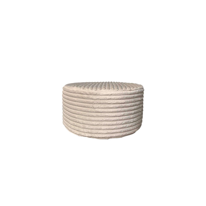 Ronde Hocker Beige 60 cm | Tilia 03