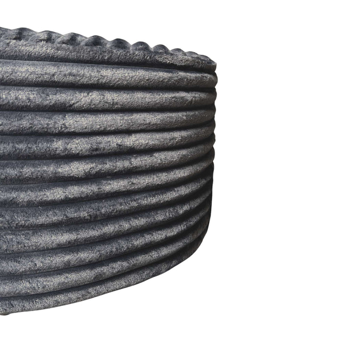 Ronde Hocker Antraciet  60 cm | Tilia 85