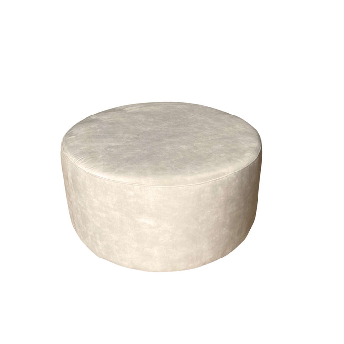 Ronde Hocker Creme 80 cm | Adore 102