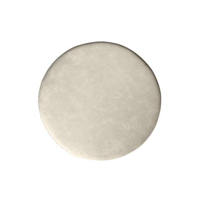 Ronde Hocker Creme 80 cm | Adore 102