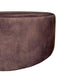 Ronde Hocker Bruin 80 cm | Adore 108