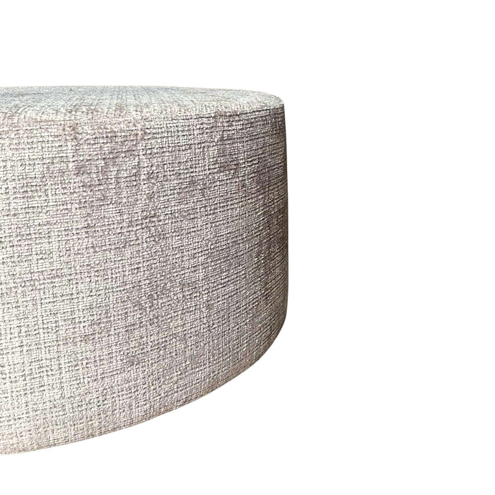 Ronde Hocker Naturel 80 cm | Cremona 02