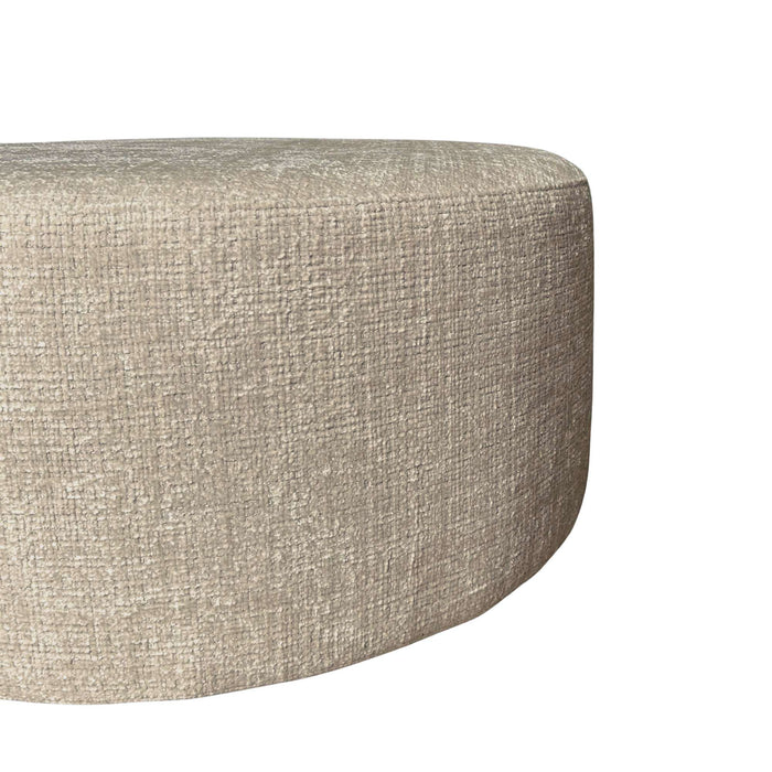 Ronde Hocker Beige 80 cm | Cremona 14