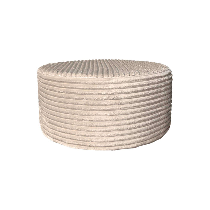 Ronde Hocker Beige 80 cm | Tilia 03
