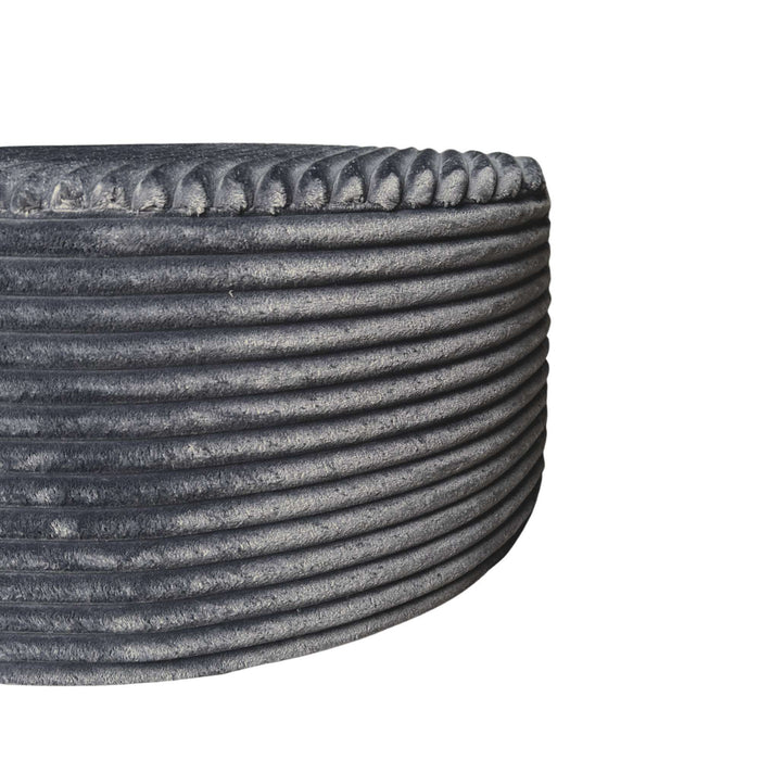 Ronde Hocker Antraciet 80 | Tilia 85