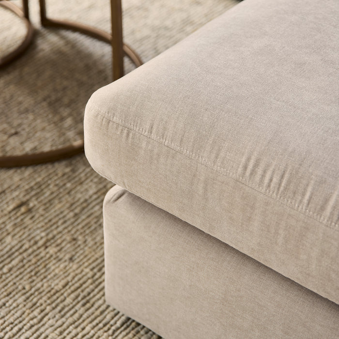 MySofa Jesse Hoekbank Beige 2,5 zits+Divan Rechts