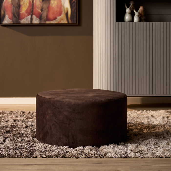 Ronde Hocker Bruin 60 cm | Adore 108