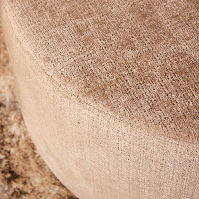 Ronde Hocker Beige 80 cm | Cremona 14