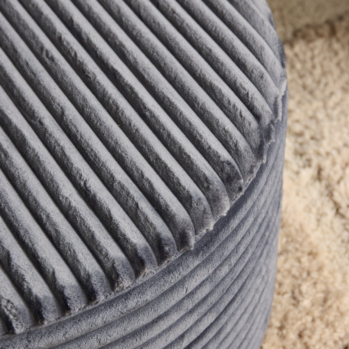Ronde Hocker Antraciet 80 | Tilia 85