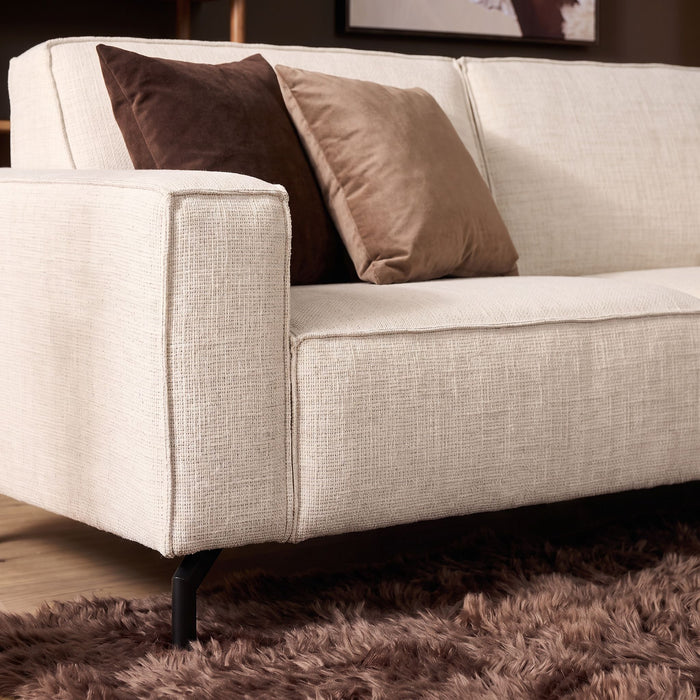 MySofa Floris Hoekbank Baltimore Beige 2,5 zits+Divan Rechts