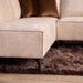 MySofa Floris Hoekbank Velvet Beige Divan Links+2,5 zits