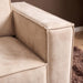 MySofa Floris Hoekbank Velvet Beige Divan Links+2,5 zits