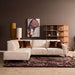 MySofa Floris Hoekbank Velvet Beige Divan Links+2,5 zits