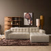 MySofa Ruby Loungebank Beige  2,5 zits AL + Lounge R