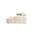 MySofa Ruby Loungebank Beige  2,5 zits AL + Lounge R