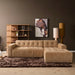 MySofa Ruby Loungebank Camel 2,5 zits AL + Lounge R
