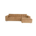 MySofa Ruby Loungebank Camel 2,5 zits AL + Lounge R