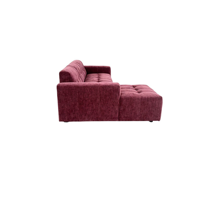 MySofa Ruby Loungebank Paars  Lounge L + 2,5 zits AR