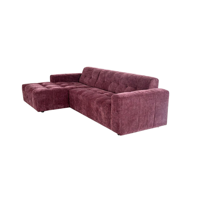 MySofa Ruby Loungebank Paars  Lounge L + 2,5 zits AR