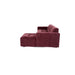 MySofa Ruby Loungebank Paars  2,5 zits AL + Lounge R