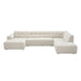 MySofa Ruby U-bank Beige Lounge L + 2,5 + Ottomane R