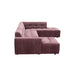 MySofa Ruby U-bank Paars Lounge L + 2,5 + Ottomane R