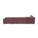MySofa Ruby U-bank Paars Ottomane L + 2,5 + Lounge R