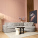 MySofa Alma Hoekbank Greige  2,5 zits+Divan Rechts