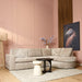 MySofa Alma Hoekbank Greige Divan Links+2,5 zits