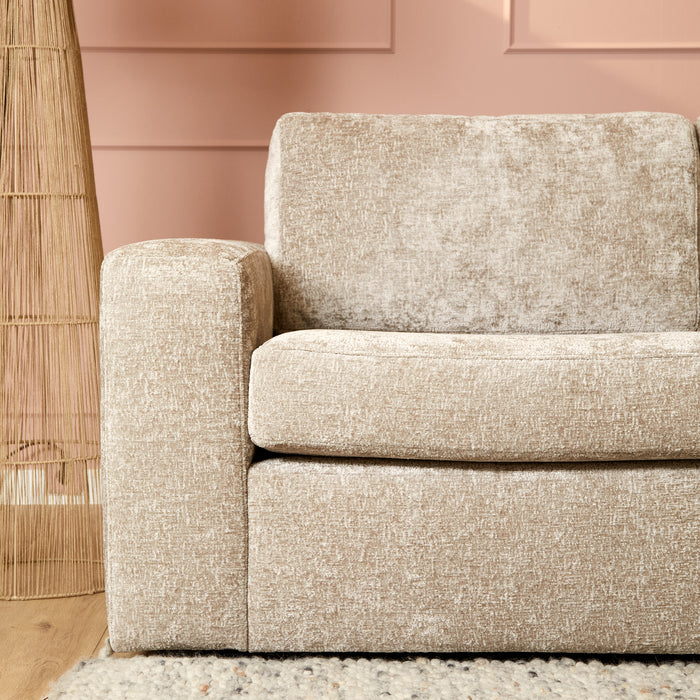 MySofa Alma Hoekbank Greige Divan Links+2,5 zits