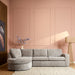 MySofa Alma Hoekbank Greige Divan Links+2,5 zits