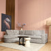 MySofa Alma Hoekbank Greige Divan Links+2,5 zits